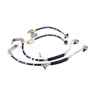 Ford Mustang Brake Line Kit - Front + Rear - Ford Racing - Low Expansion Rubber Lines - 2012
